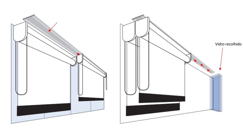 cortina para varanda de apartamento